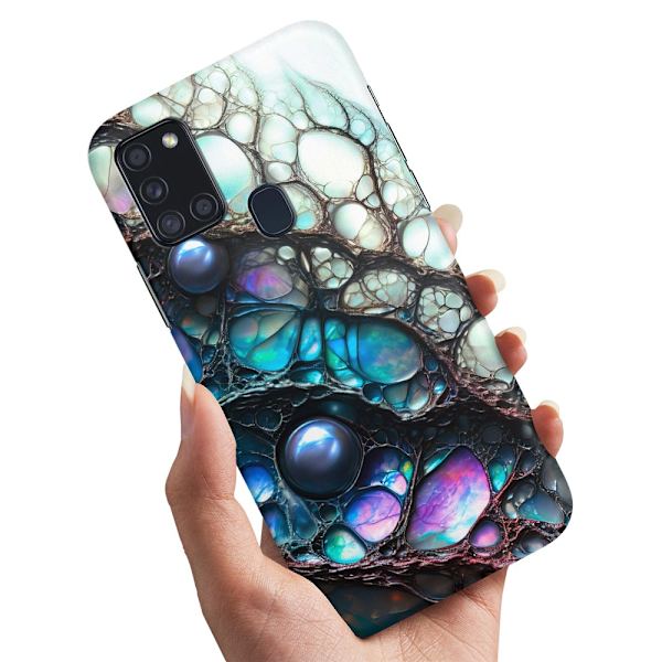 Deksel / Mobildeksel til Samsung Galaxy A21s - Psychedelic