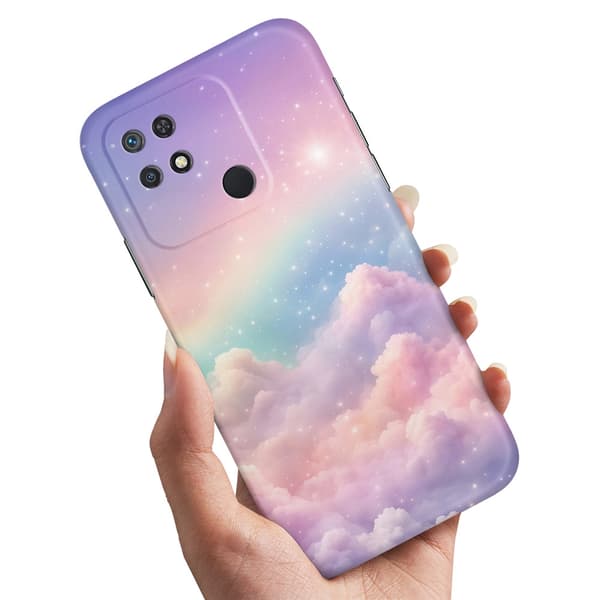 Deksel / Mobildeksel til Xiaomi Redmi 10C - Rainbow Clouds