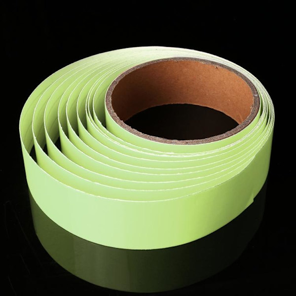 Självlysande Tejp Grön / Glow in the Dark - 3 cm x 10 meter Green