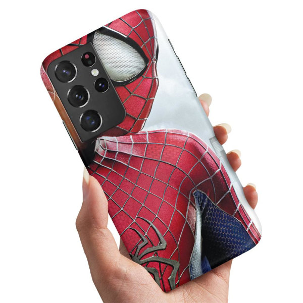 Samsung Galaxy S21 Ultra - Cover/Mobilcover Spiderman