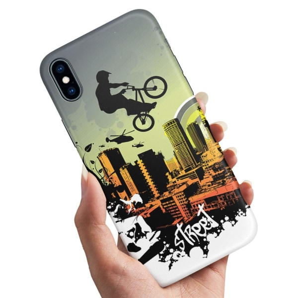 iPhone X/XS - Deksel/Mobildeksel Street BMX