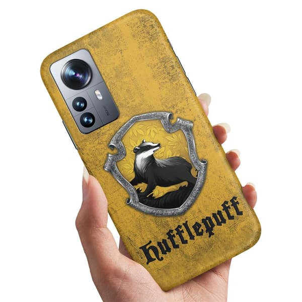 Deksel / Mobildeksel til Xiaomi 12 Pro - Harry Potter Hufflepuff Multicolor