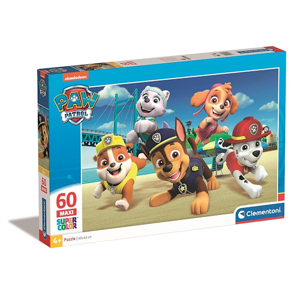 Paw Patrol Bro 60 delar Maxi Puzzle