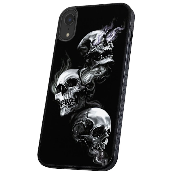 iPhone XR - Deksel/Mobildeksel Skulls