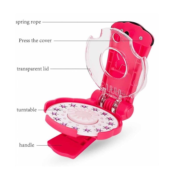 Bling Bling Ultimate Glam Kit - Fäster diamanter i håret multifärg