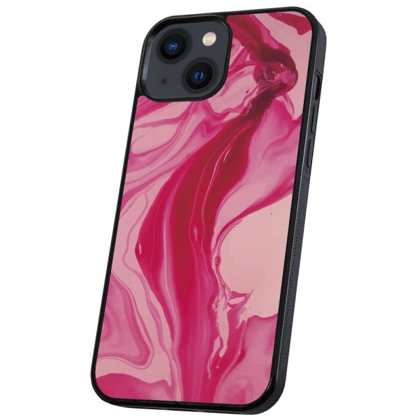 iPhone 13 - Cover/Mobilcover Marmor Multicolor