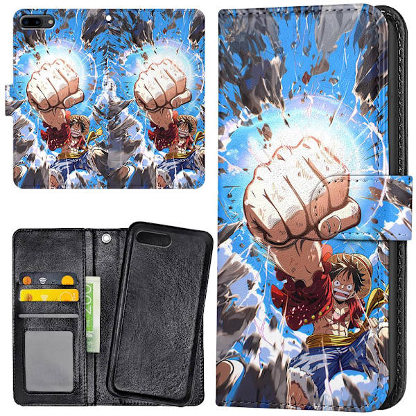 iPhone 7/8 Plus - Plånboksfodral/Skal One Piece
