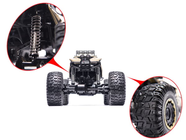 Radiostyrd Off-Road Bil / Crawler - RC Gold