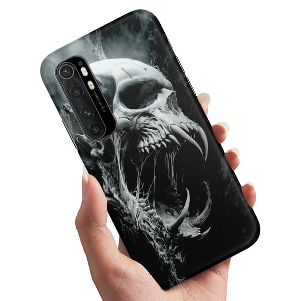 Cover / Mobilcover til Xiaomi Mi Note 10 Lite - Skull