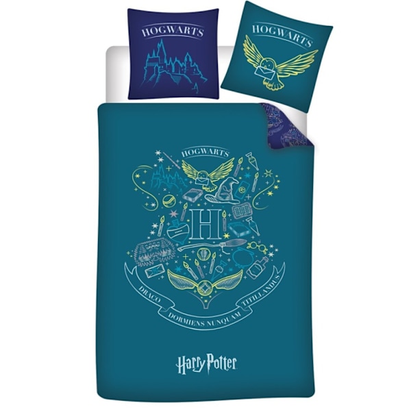 Harry Potter Drömmar Sängöverdrag 140×200 cm, 63×63 cm Mikrofiber