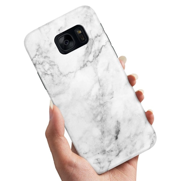 Samsung Galaxy S7 Edge - Skal/Mobilskal Marmor multifärg