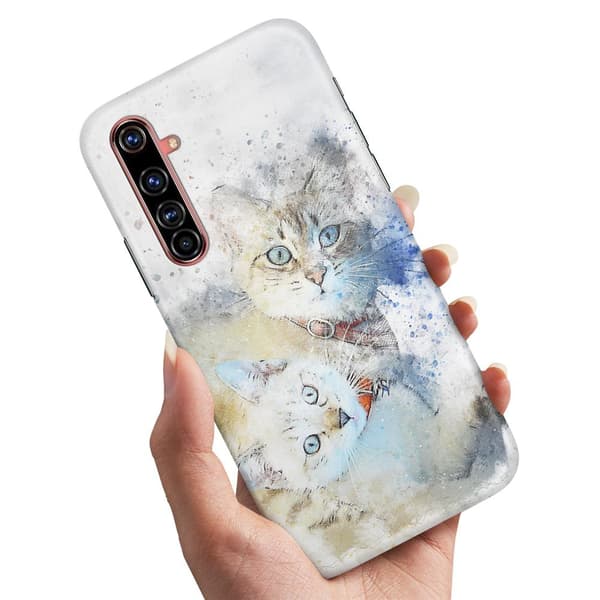 Deksel / Mobildeksel til Realme X50 Pro - Katter
