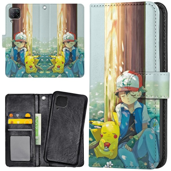 Huawei P40 Lite - Lompakkokotelo/Kuoret Pokemon