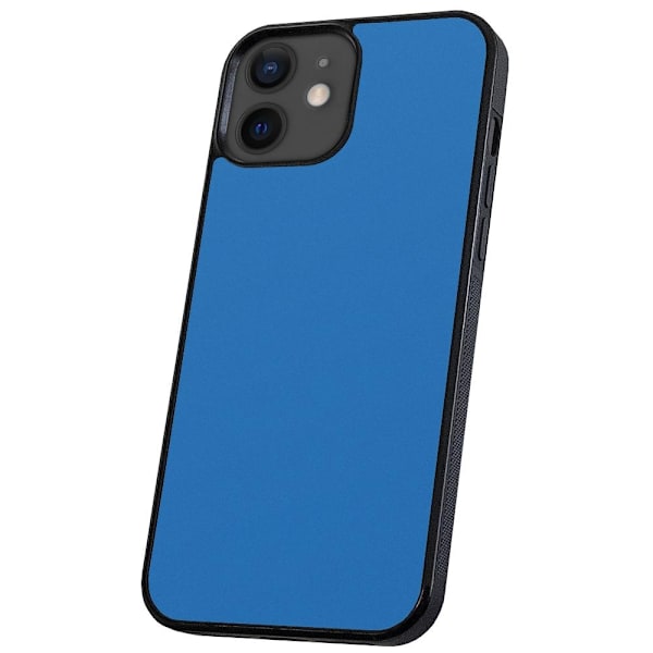 iPhone 12 Mini - Cover/Mobilcover Blå