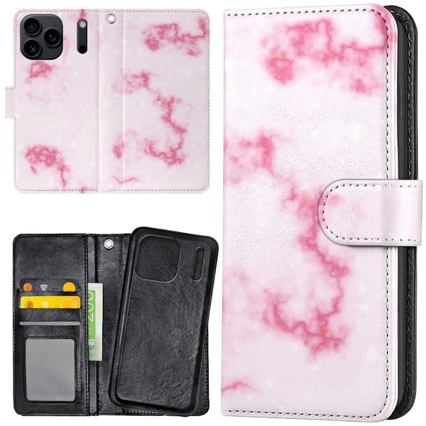 iPhone 17 / 18 Pro Max - Lommebok Deksel Marmor