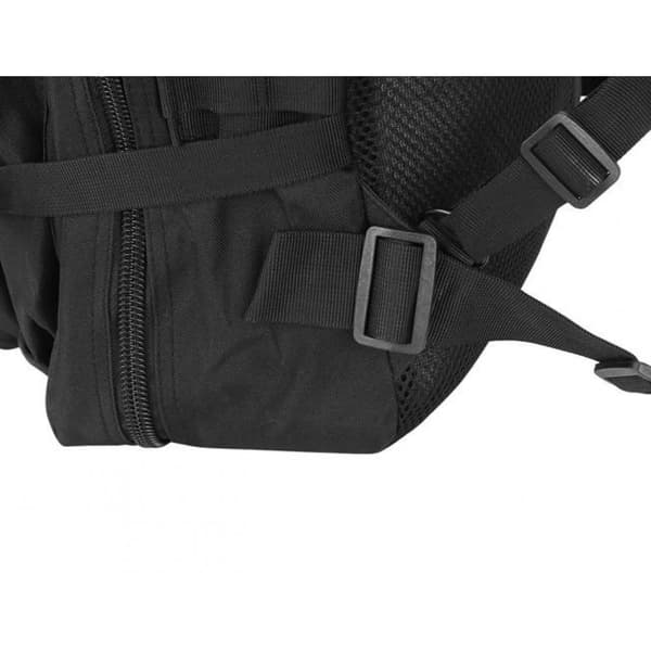 Sotilaskassi / Reppu Nailonia, Musta - 38 Litraa Black