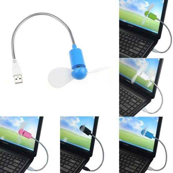 USB Fläkt Mini - Koppla in i laptop Svart b169 | Fyndiq