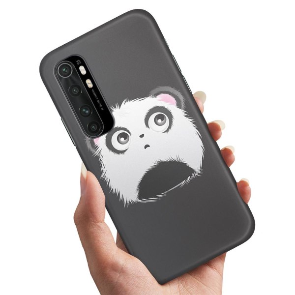 Xiaomi Mi Note 10 Lite - Kuoret/Suojakuori Pandan pää