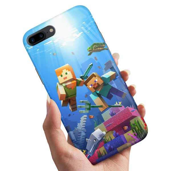 Deksel / Mobildeksel til iPhone 7 / 8 Plus - Minecraft