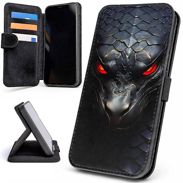 Plånboksfodral / Mobilfodral till iPhone 16e / 17e - Snake