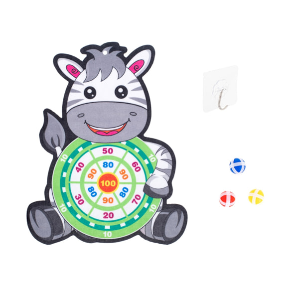 Kardborre dart spel säkert dart mål zebra