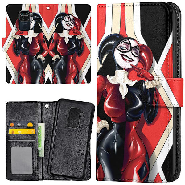 Xiaomi Redmi Note 9 - Lompakkokotelo/Kuoret Harley Quinn