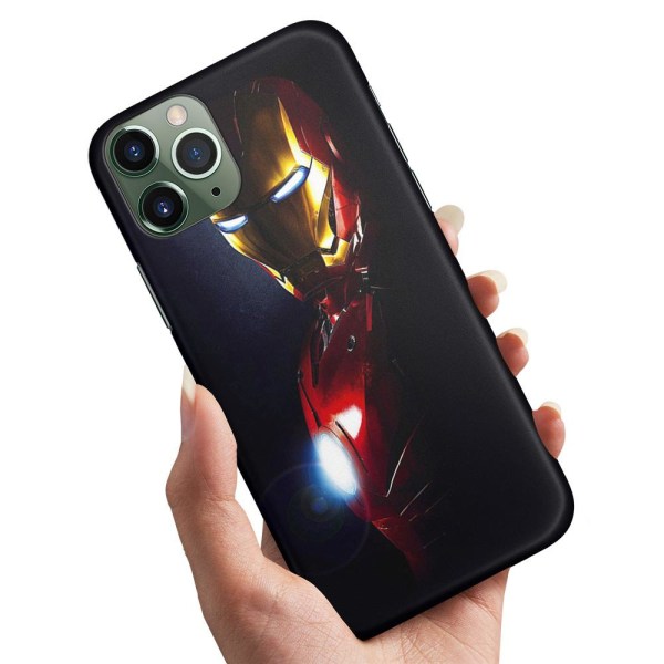 iPhone 12 Mini - Deksel/Mobildeksel Glowing Iron Man