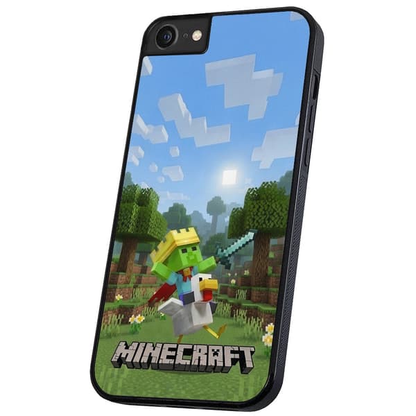 iPhone 16e/17e - Skal/Mobilskal Minecraft