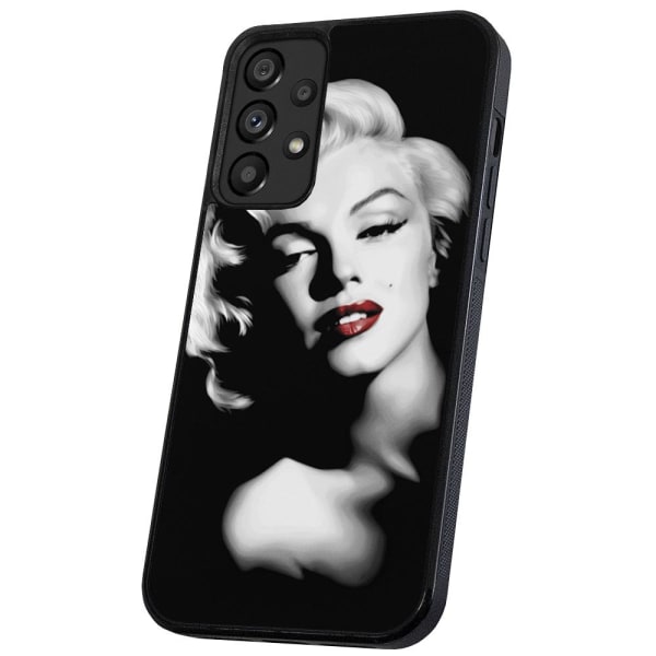 Samsung Galaxy A33 5G - Kuoret/Suojakuori Marilyn Monroe Multicolor