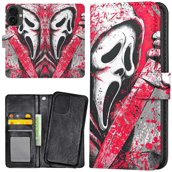 iPhone 16 - Mobilcover/Etui Cover Scream Ghostface