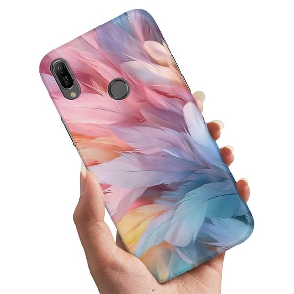 Cover / Mobilcover til Xiaomi Mi A2 Lite - Feathers