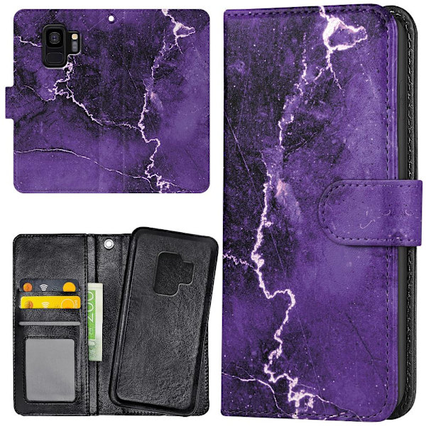 Samsung Galaxy S9 - Mobilcover/Etui Cover Marmor