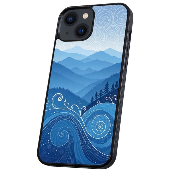 iPhone 13 Mini - Deksel/Mobildeksel Blue Hills