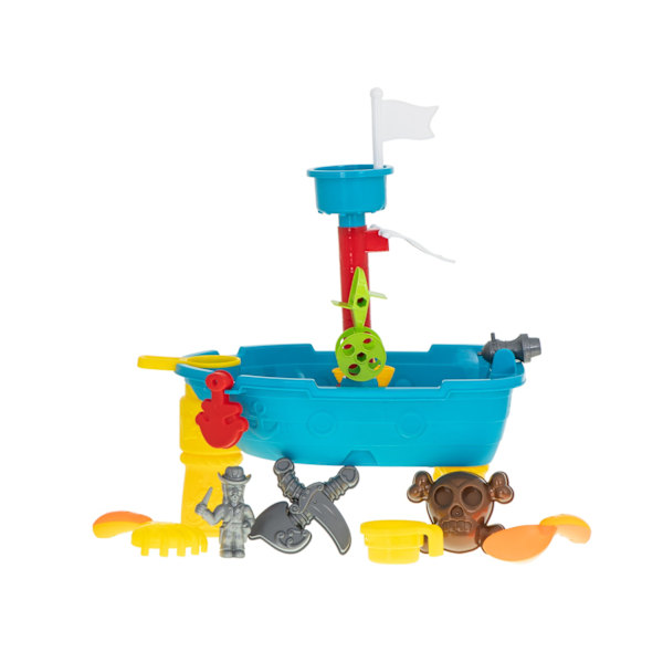 Badvattenbord sandlåda piratskepp / 25el.