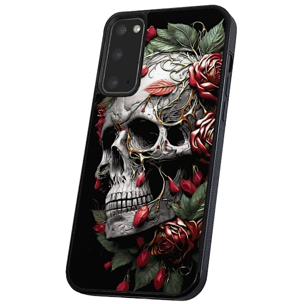 Samsung Galaxy S20 Plus - Skal/Mobilskal Skull Roses