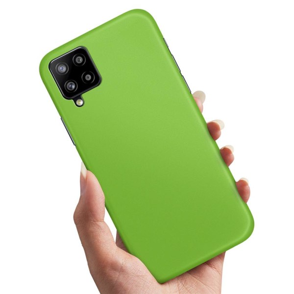 Samsung Galaxy A12 - Deksel/Mobildeksel Limegrønn