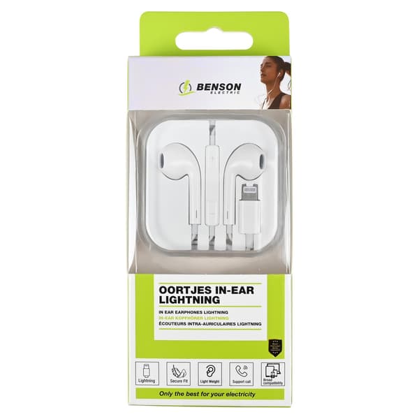 In-ear-hörlurar Lightning