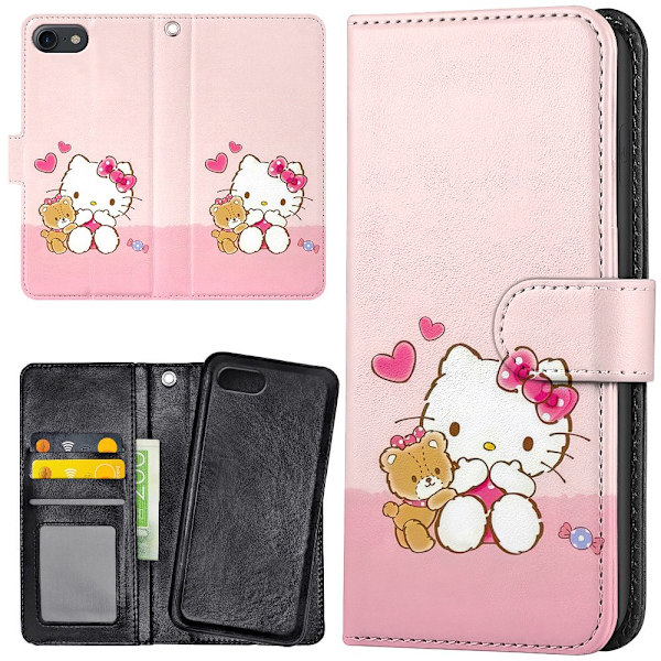 iPhone 16e - Lommebok Deksel Kitty