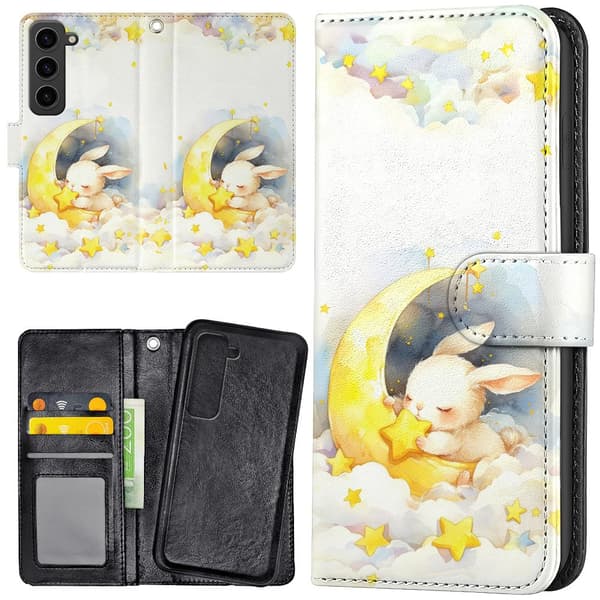 Samsung Galaxy S23 Plus - Plånboksfodral/Skal Bunny