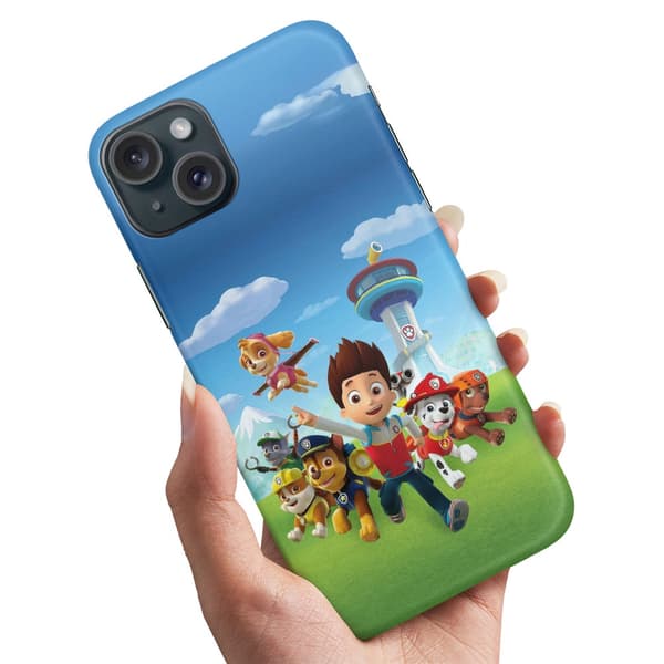 Deksel / Mobildeksel til iPhone 15 - Paw Patrol
