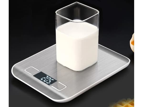 Köksvåg 5 kg / 1 g - Elektronisk hushållsvåg med LCD-display