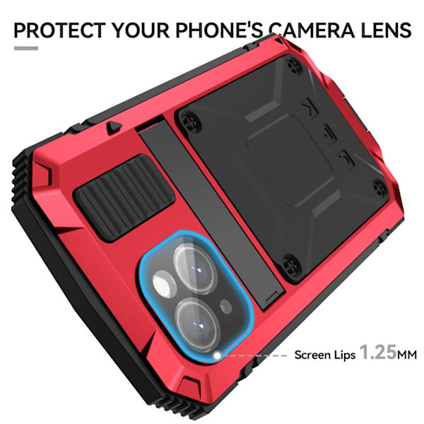 iPhone 15 -sarja - Shockproof Kuori/Puhelinkuori – Vedenpitävä iPhone 15 Plus