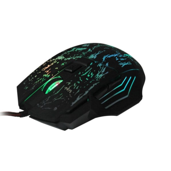 RGB Gaming Mus / Datamus med 7 Knapper Multicolor