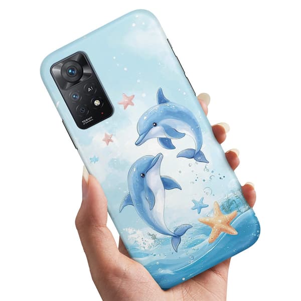 Deksel / Mobildeksel til Xiaomi Redmi Note 11 - Dolphins