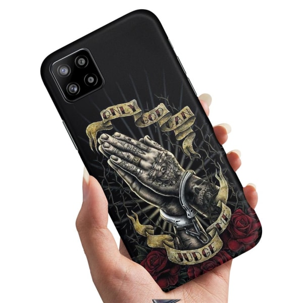 Samsung Galaxy A22 5G - Cover/Mobilcover Only God Can Judge Me