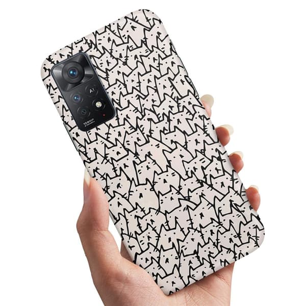 Deksel / Mobildeksel til Xiaomi Redmi Note 11 - Kattgruppe