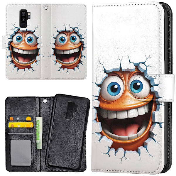 Samsung Galaxy S9 Plus - Mobilcover/Etui Cover Emoji
