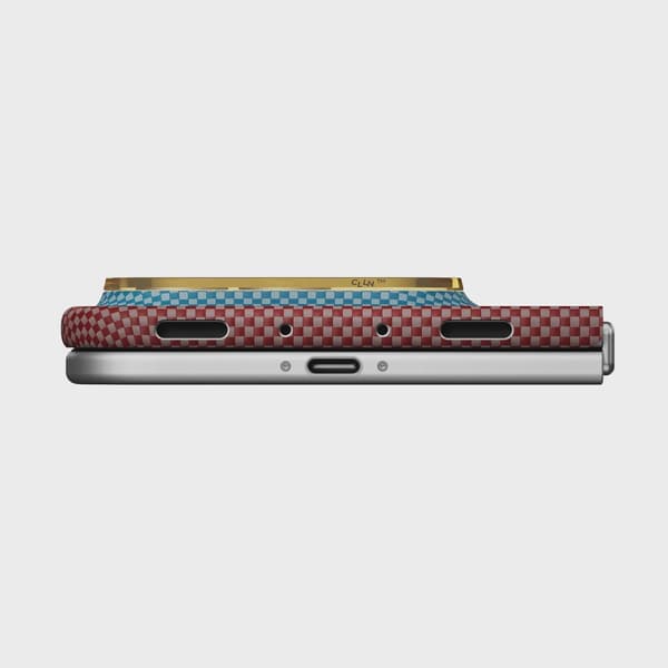 Pitaka Edge MagSafe Bak Fodral iPhone Duo Sunset 2.0