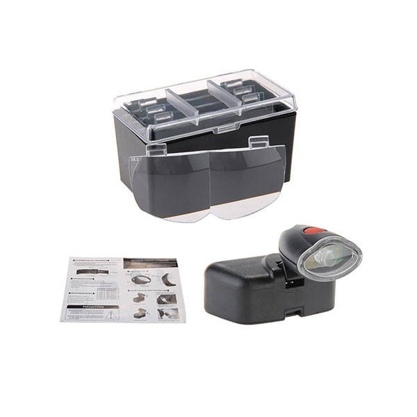 Förstoringsglasögon med LED - 3,5x