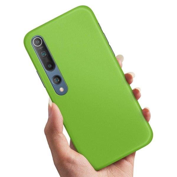 Xiaomi Mi 10/10 Pro - Deksel/Mobildeksel Limegrønn Lime green